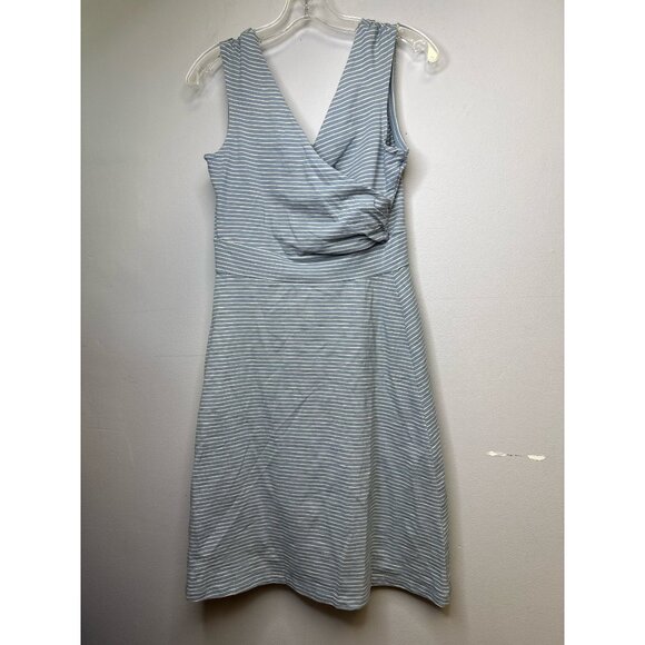 Womens Patagonia Blue Striped Dress - Size Small - Picture 1 of 3